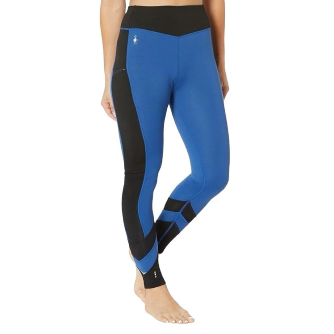 NWT SMARTWOOL Merino Wool Sport Fleece Colorblock Legging. Size XS