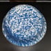 Granite Ware Enamelware Vintage Flare Lip 16 Serving Bowl Graniteware Blue #A