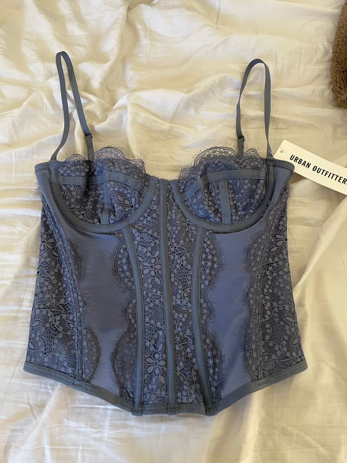 Uo modern love corset top