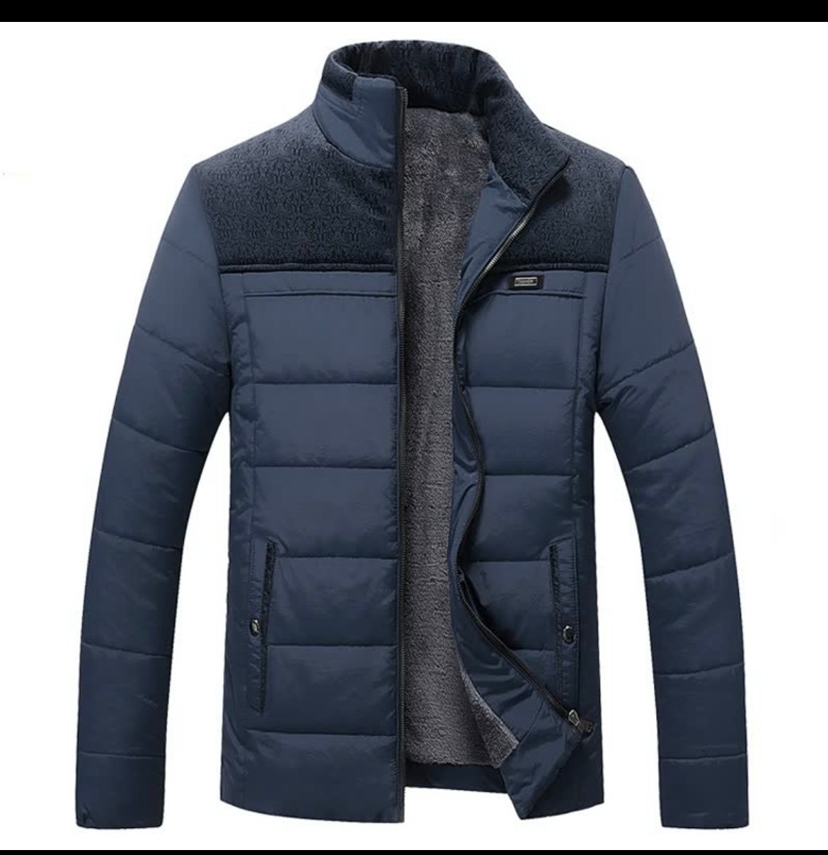 Mens casual winter jacket