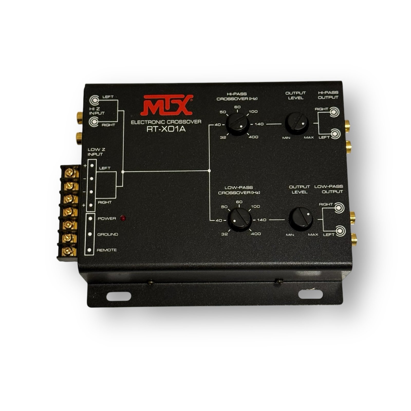 MTX RT-X01A Vintage Car Audio Crossover. Tested, Works