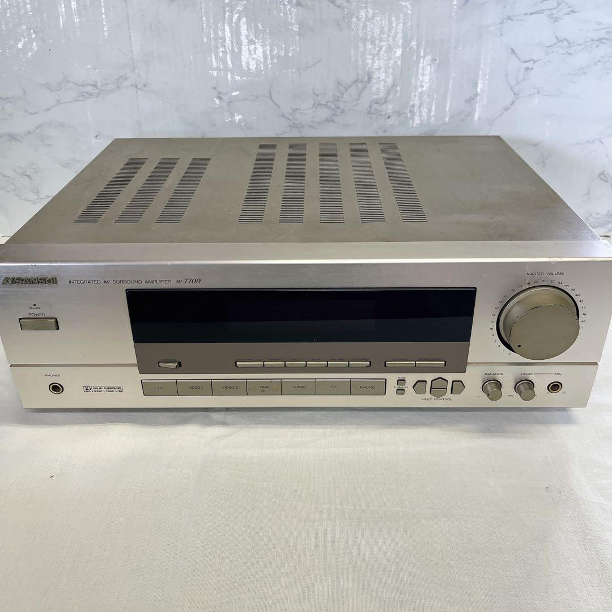 SANSUI Integrated Amplifier AV-7700