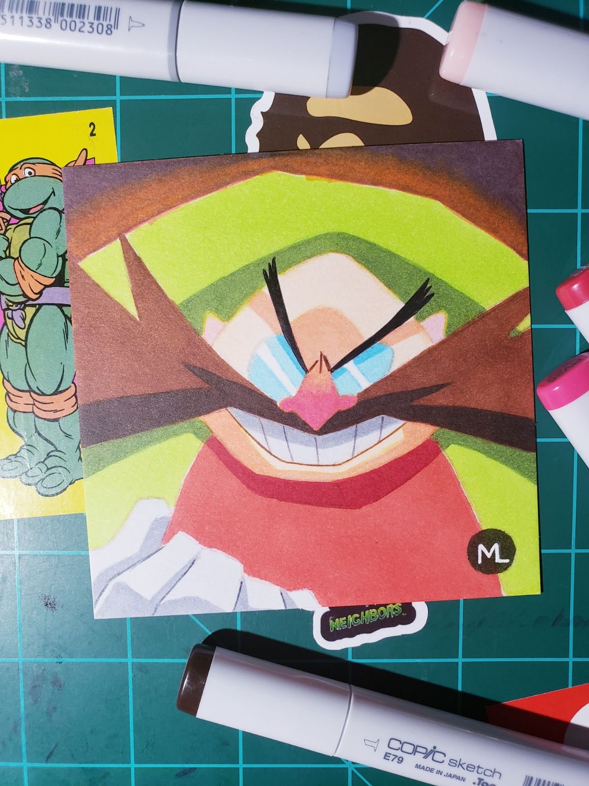 Dr. Eggman Drawing.