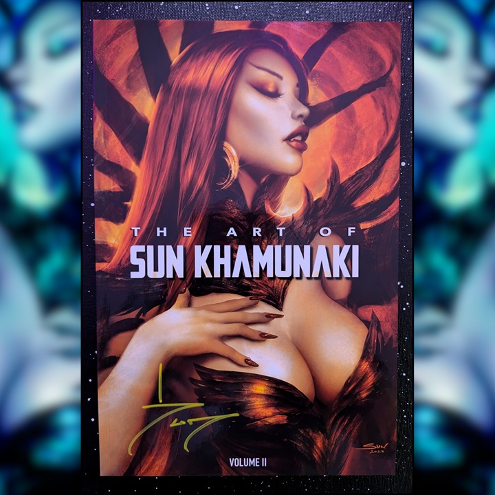 SIGNED The Art of Sun Khamunaki – Volume 2 || Gold Trade Dress Variant || LTD 55