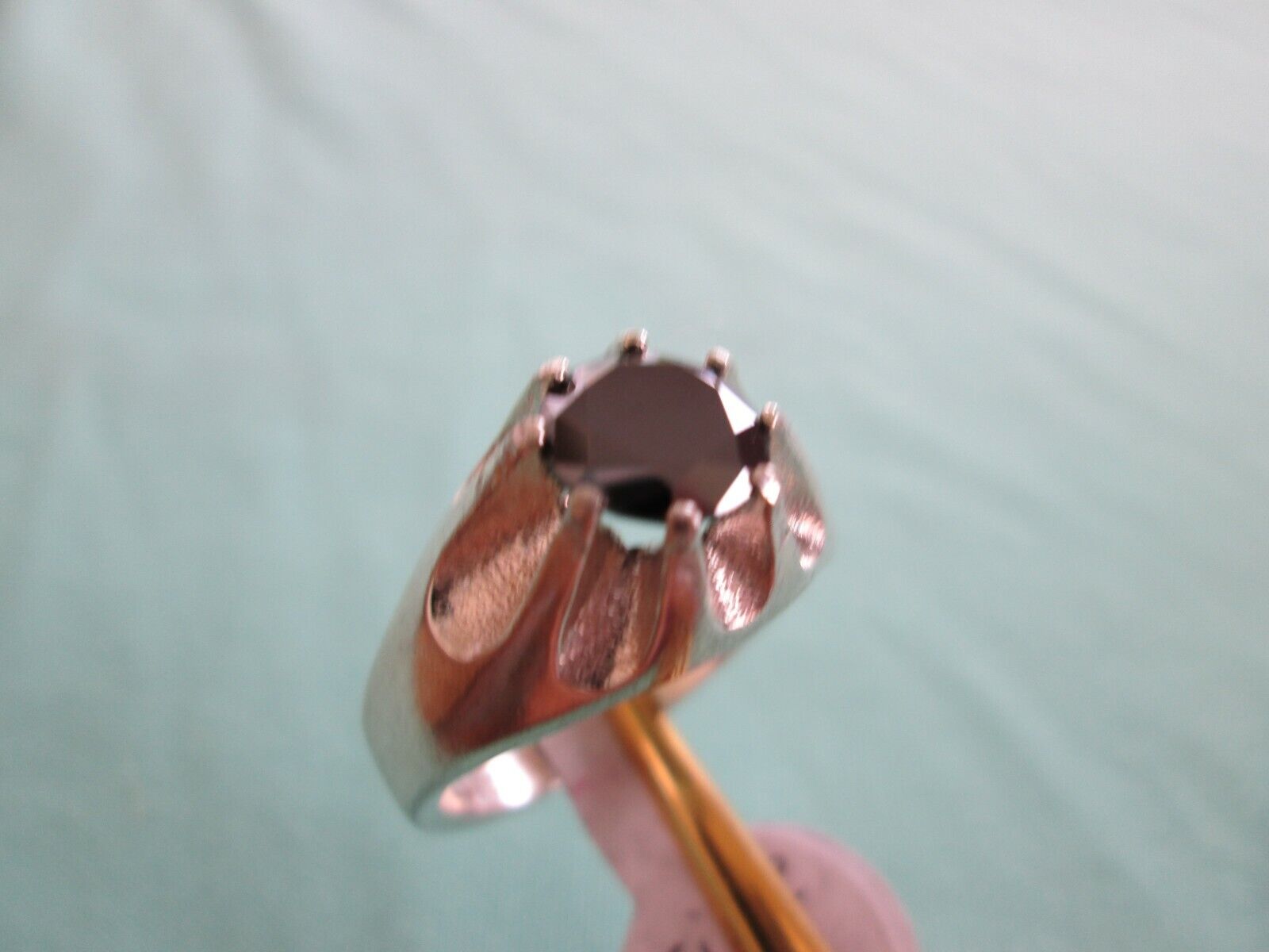 2.25ct MENS BLACK DIAMOND RING *APPRAISAL*FRE E DIAMOND TESTER,MANY SIZES, REAL