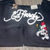 Ed Hardy LKS SKULL WIDE LEG JEAN