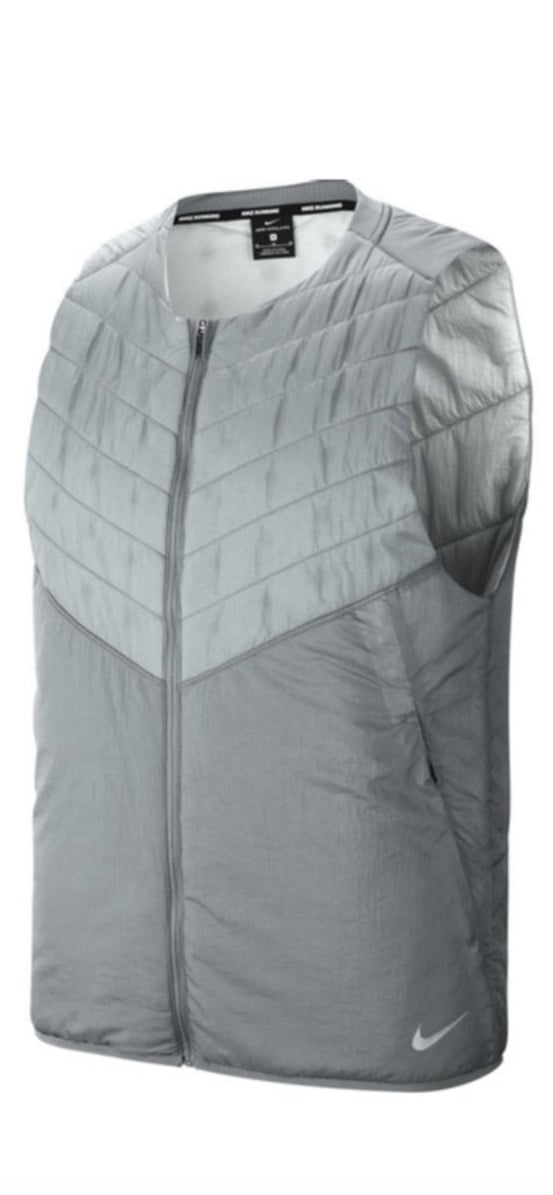 Nike AeroLayer Men's Running Gilet Vest Grey. Medium
