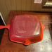 Le Creuset Red Grill Skillet Pan Cast Iron France 21
