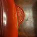 Le Creuset Red Grill Skillet Pan Cast Iron France 21