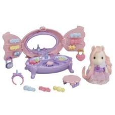 Calico Critters Fashionable Pony Vanity Dresser Gift Set