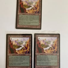 Undiscovered Paradise MTG magic cards x3