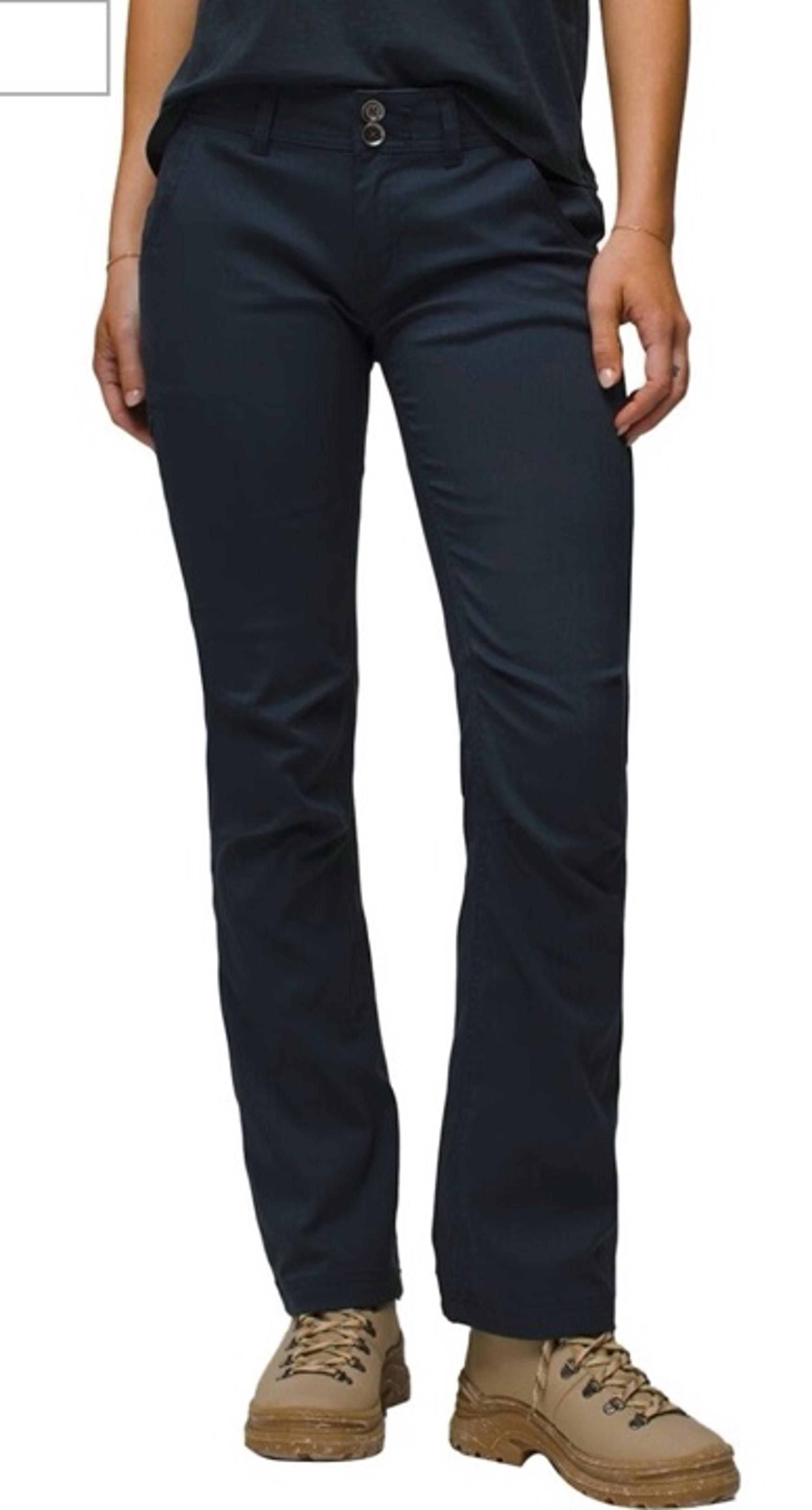 PrAna Halle Pants Womens 4 S Short Hiking Travel Outdoor Navy Blue Stretch