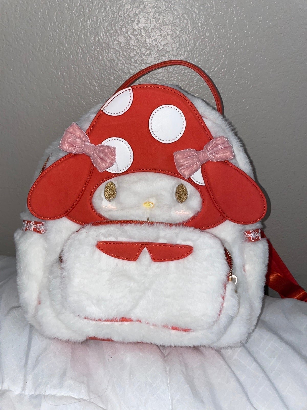 Sanrio My Melody Mushroom Figural Mini Backpack - Boxlunch Exclusive