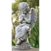 Seated Angel ON Pedestal, Garden Collection, Religious Statue