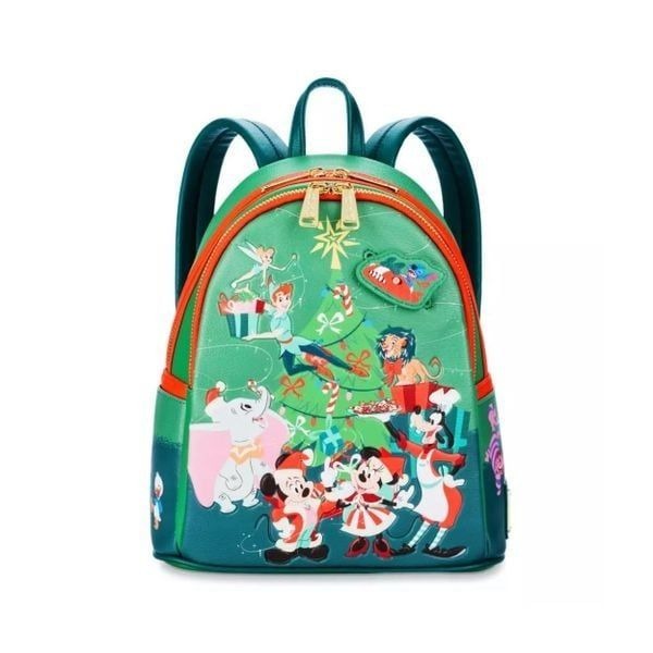 Disney Classics Christmas Glow-in-the-Dark Loungefly Mini Backpack