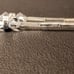 vintage 90's Glass beads and rhinestone metal shoulder straps