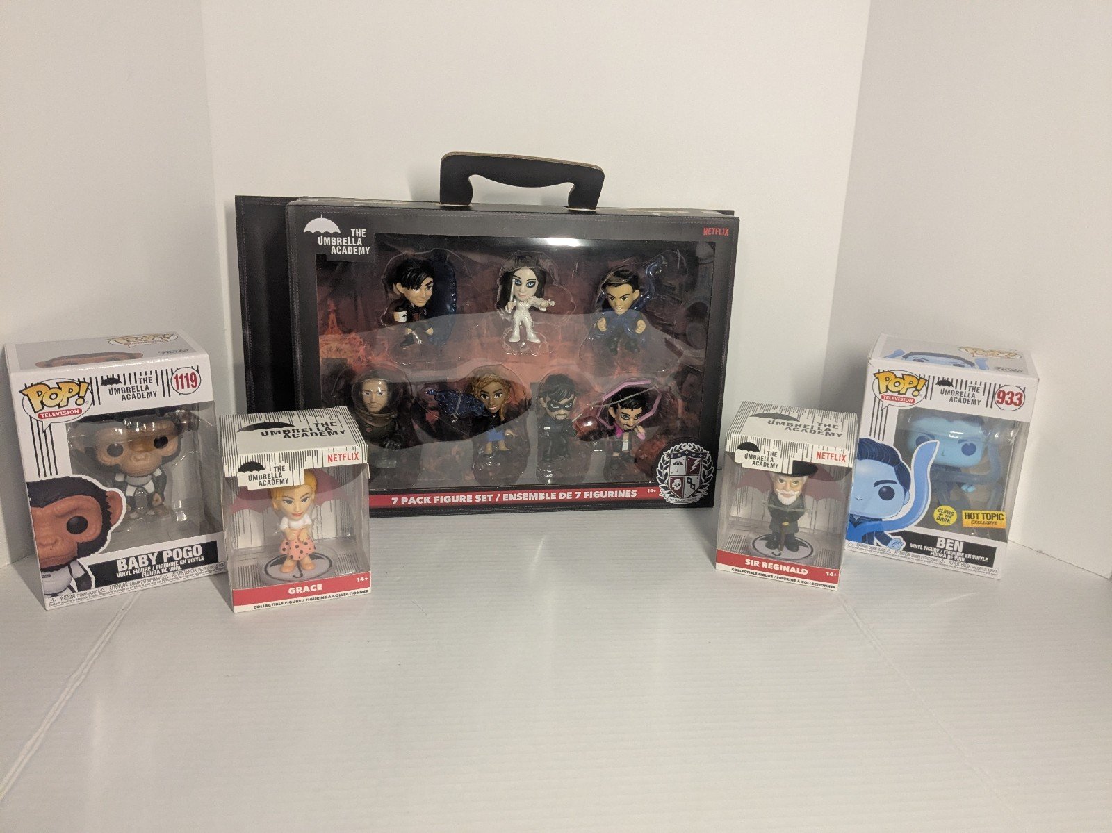 The Umbrella Academy Funko Pop And Action Figure Lot