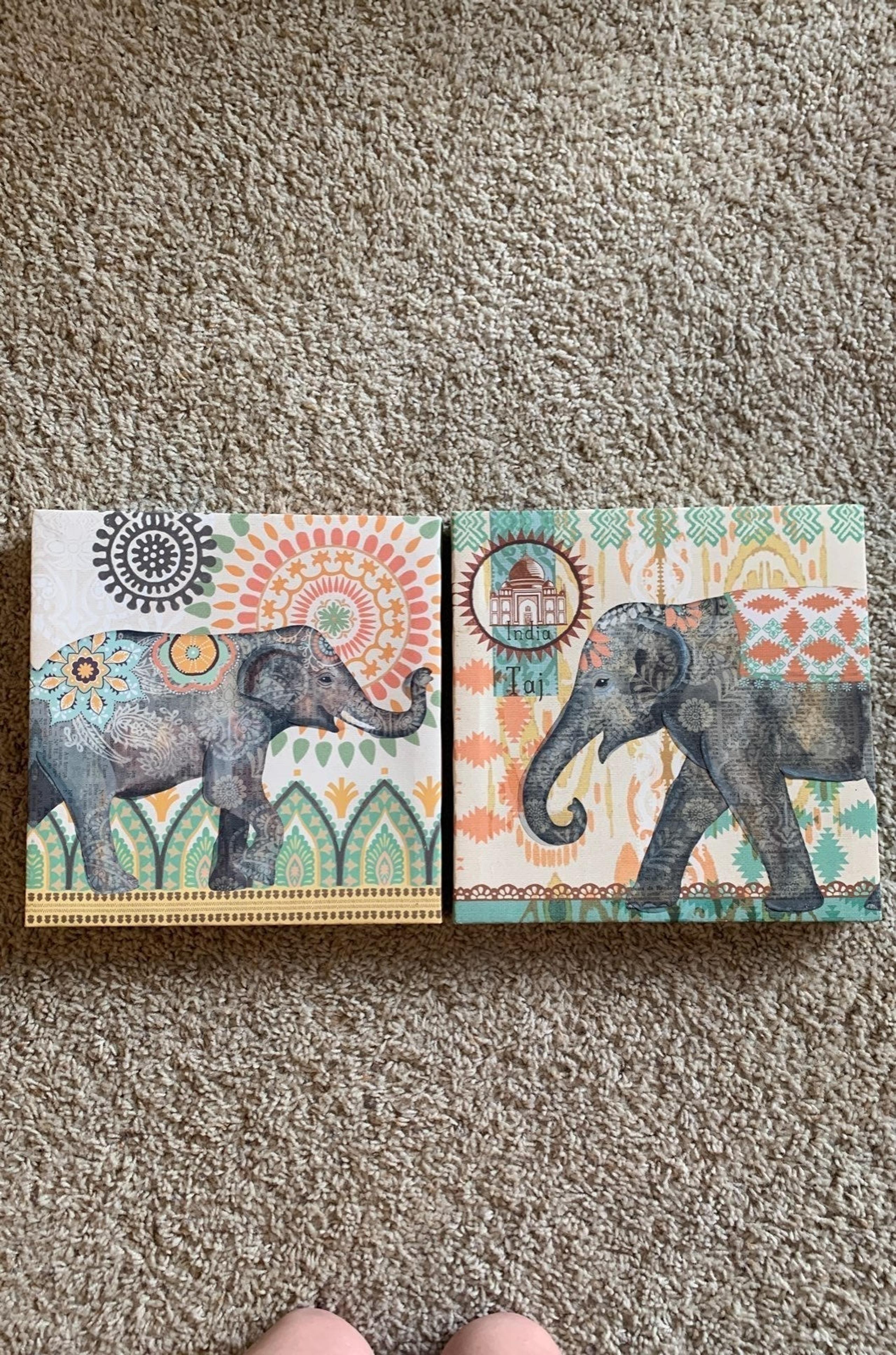 Elephant Canvas Decor