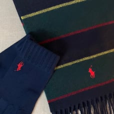 Polo Ralph Lauren scarf & gloves set