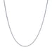 White Gold Wheat Chain Necklace 18 - 10k B4671