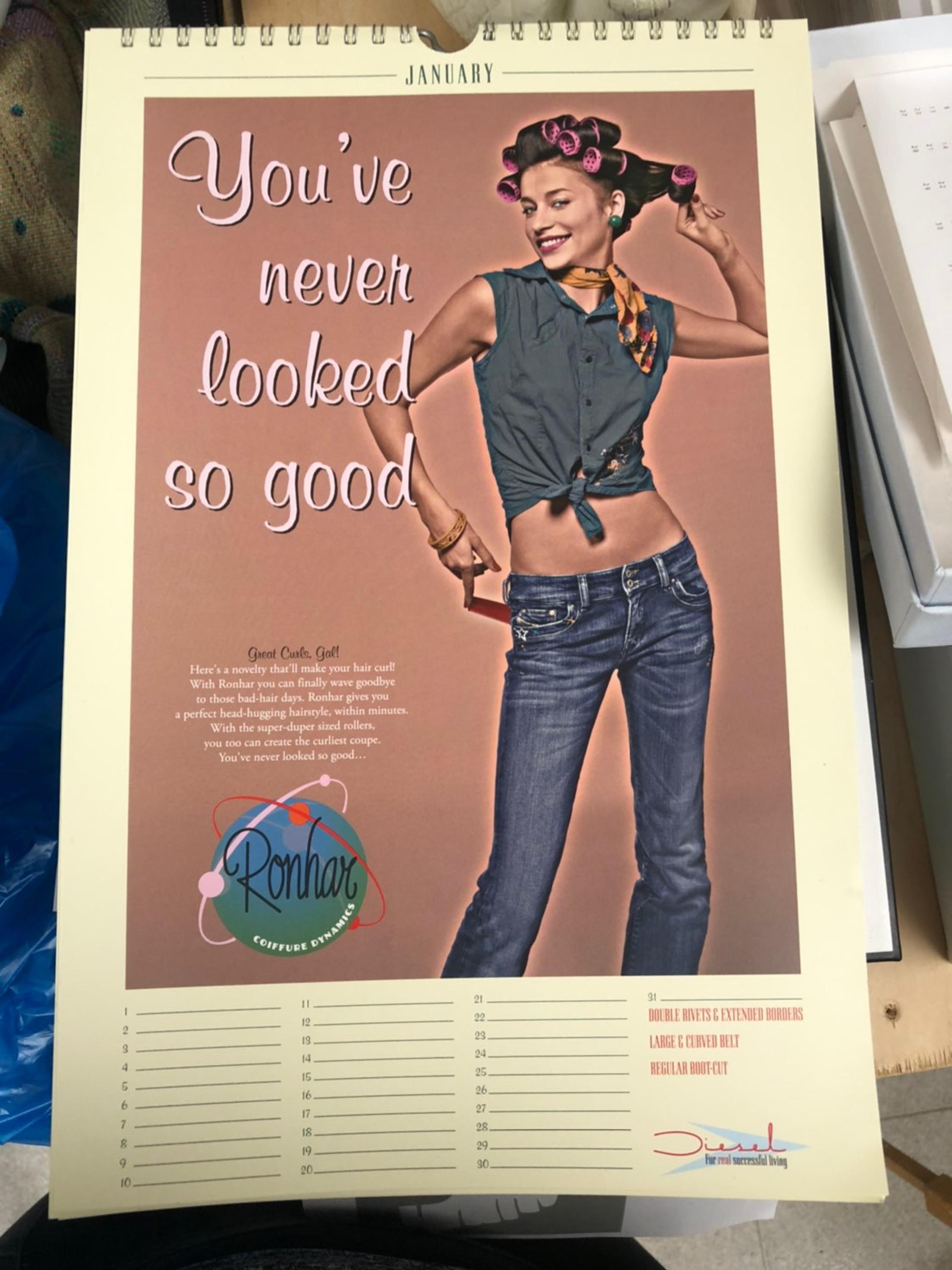 Diesel calendar