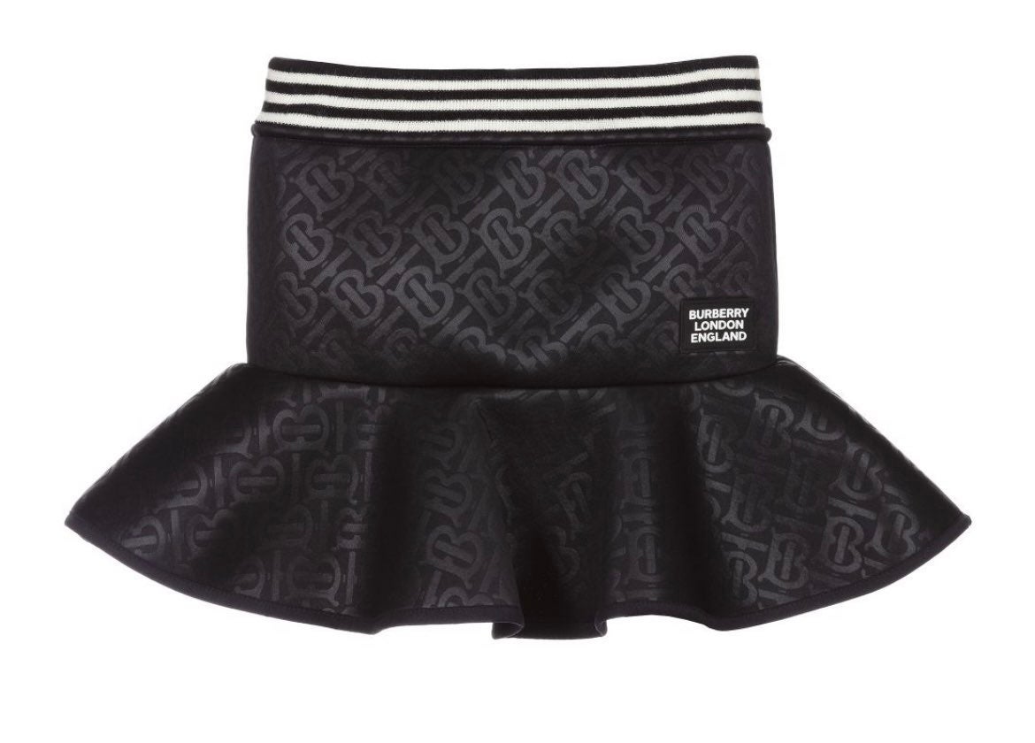 Burberry jersey skirt