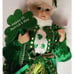 Large 24 St Patricks Day Irish Elf Doll Mantel Shelf Decor Bell Hat Novogratz