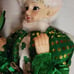 Large 24 St Patricks Day Irish Elf Doll Mantel Shelf Decor Bell Hat Novogratz