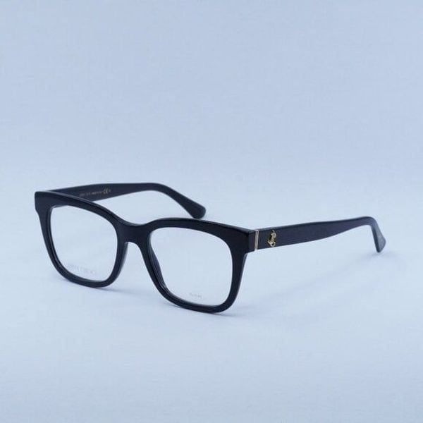 New Jimmy Choo JC277 0NS8 Eyeglasses - Black Glitter Frame