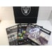 2020 Las Vegas Raiders inagural season magazines X4 And Raiders Box