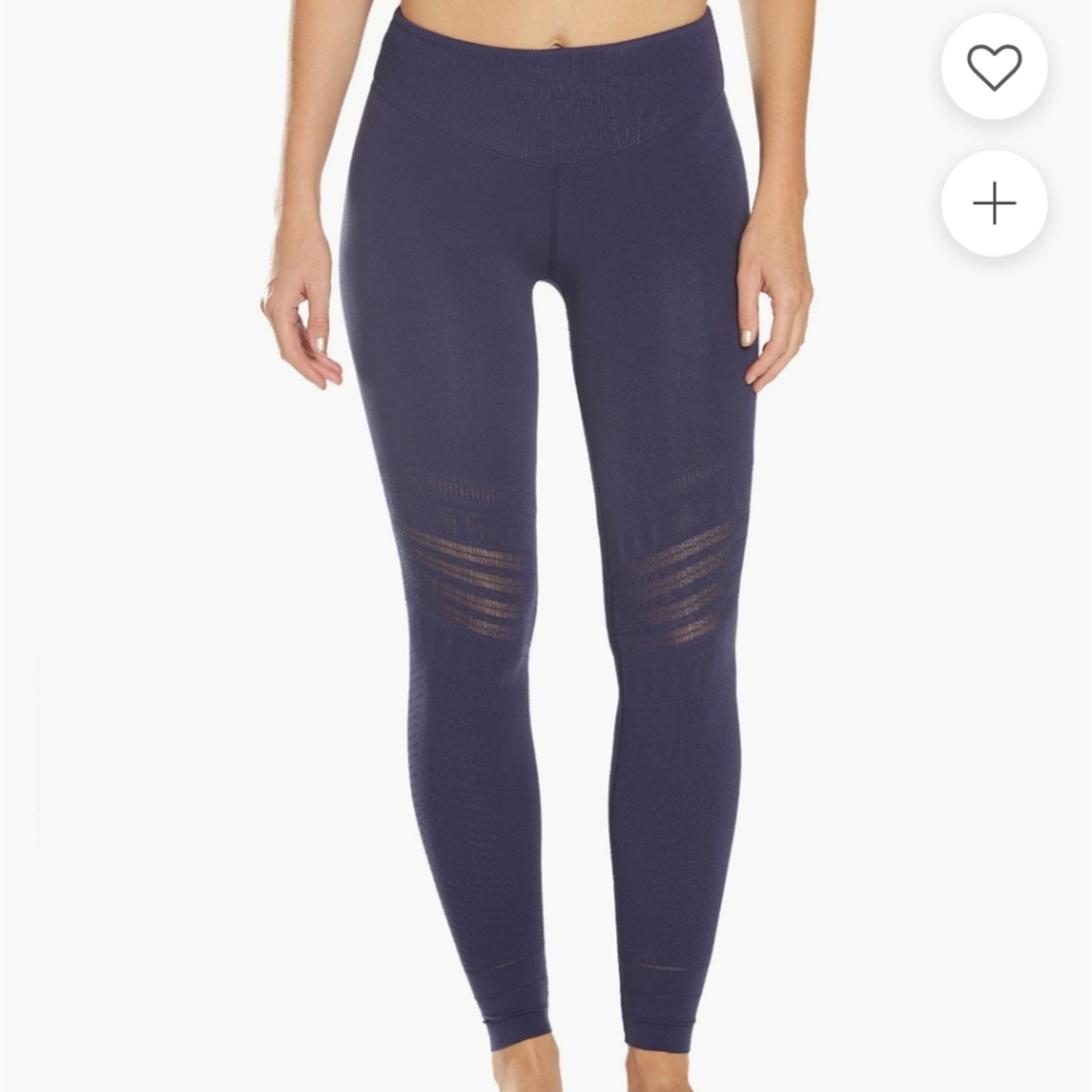 Free People Gone Adrift Leggings Blue Medium
