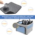 Reinforce Metal Frame Safe Pet Car Seat with Seatbelt & Waterproof Pee Pad & Top