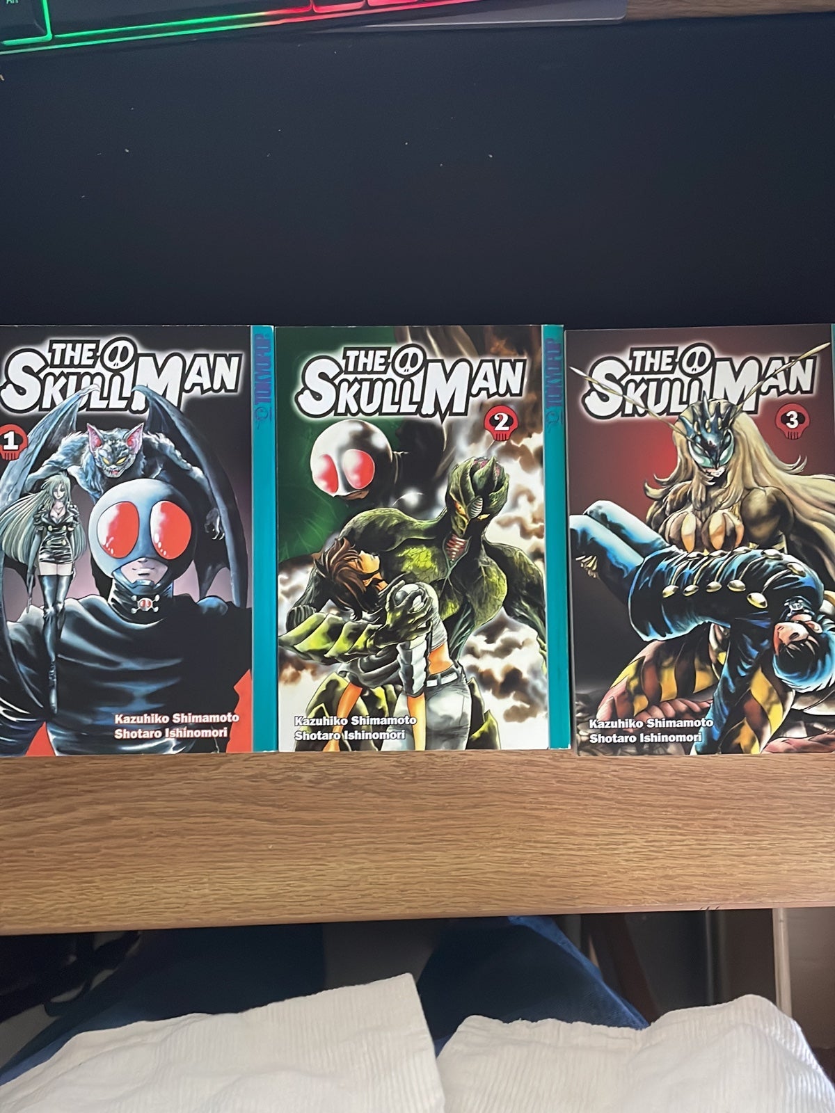 The Skull Man Manga Volumes 1-3