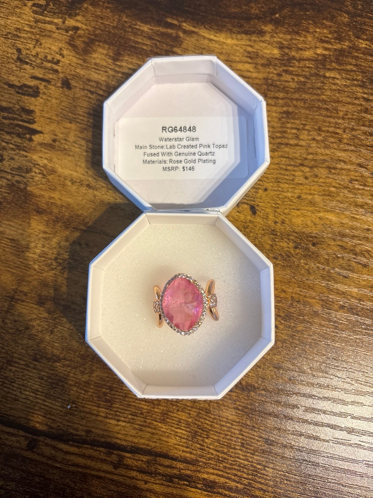 Resort Wear Ring- Waterstar Glam Size 6