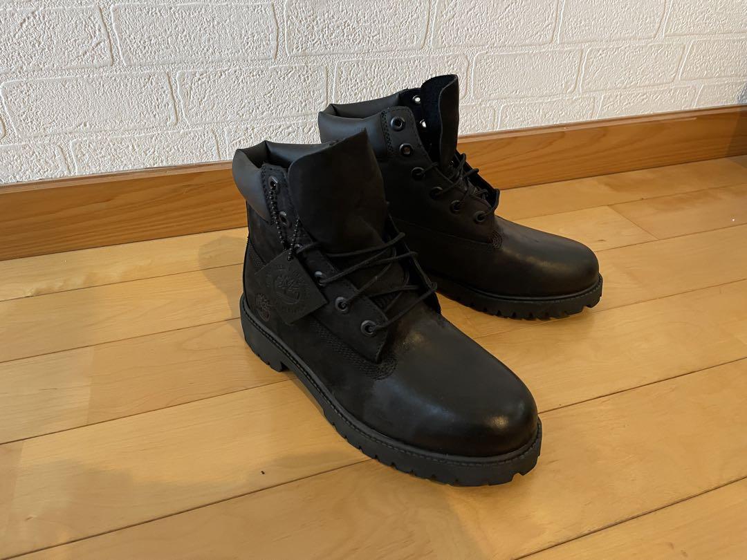 Timberland black boots size 23.5