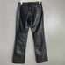 Vintage Y2K Gap Leather Pants Womens 0 Bootcut Black Going Out Mob Wife Glam