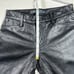Vintage Y2K Gap Leather Pants Womens 0 Bootcut Black Going Out Mob Wife Glam