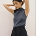 OHOTORO Ribbed High Neck Knit
