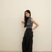 OHOTORO Ribbed High Neck Knit