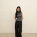 OHOTORO Ribbed High Neck Knit
