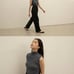 OHOTORO Ribbed High Neck Knit