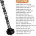 5184378AH Right Side Exhaust Camshaft For Jeep Dodge Chrysler 3.6L