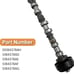5184378AH Right Side Exhaust Camshaft For Jeep Dodge Chrysler 3.6L