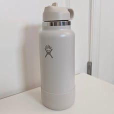 New Hydro Flask 32-Ounce Wide Mouth Bottle with Straw Lid & Boot