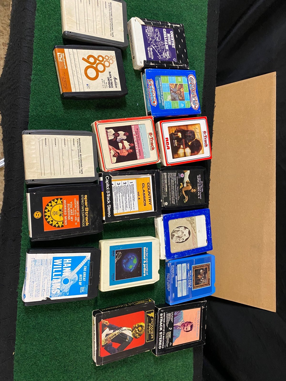 8 track tapes bundle