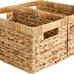 Wicker Basket, Baskets for Organizing, Storage Basket 2-Pack