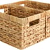 Wicker Basket, Baskets for Organizing, Storage Basket 2-Pack