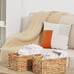 Wicker Basket, Baskets for Organizing, Storage Basket 2-Pack
