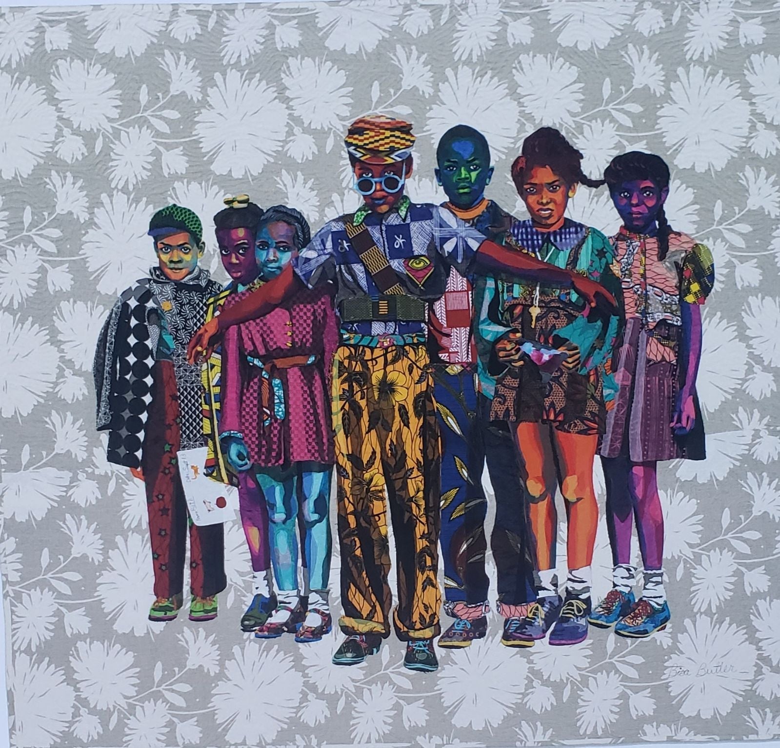 Bisa Butler THE SAFETY PATROL 2018 Premium Cardstock collectible AA art print