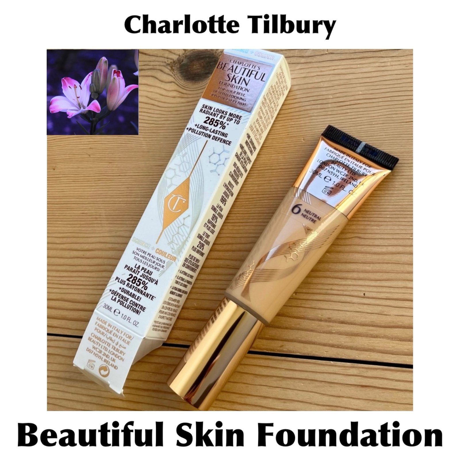 Charlotte Tilbury Beautiful Skin Foundation